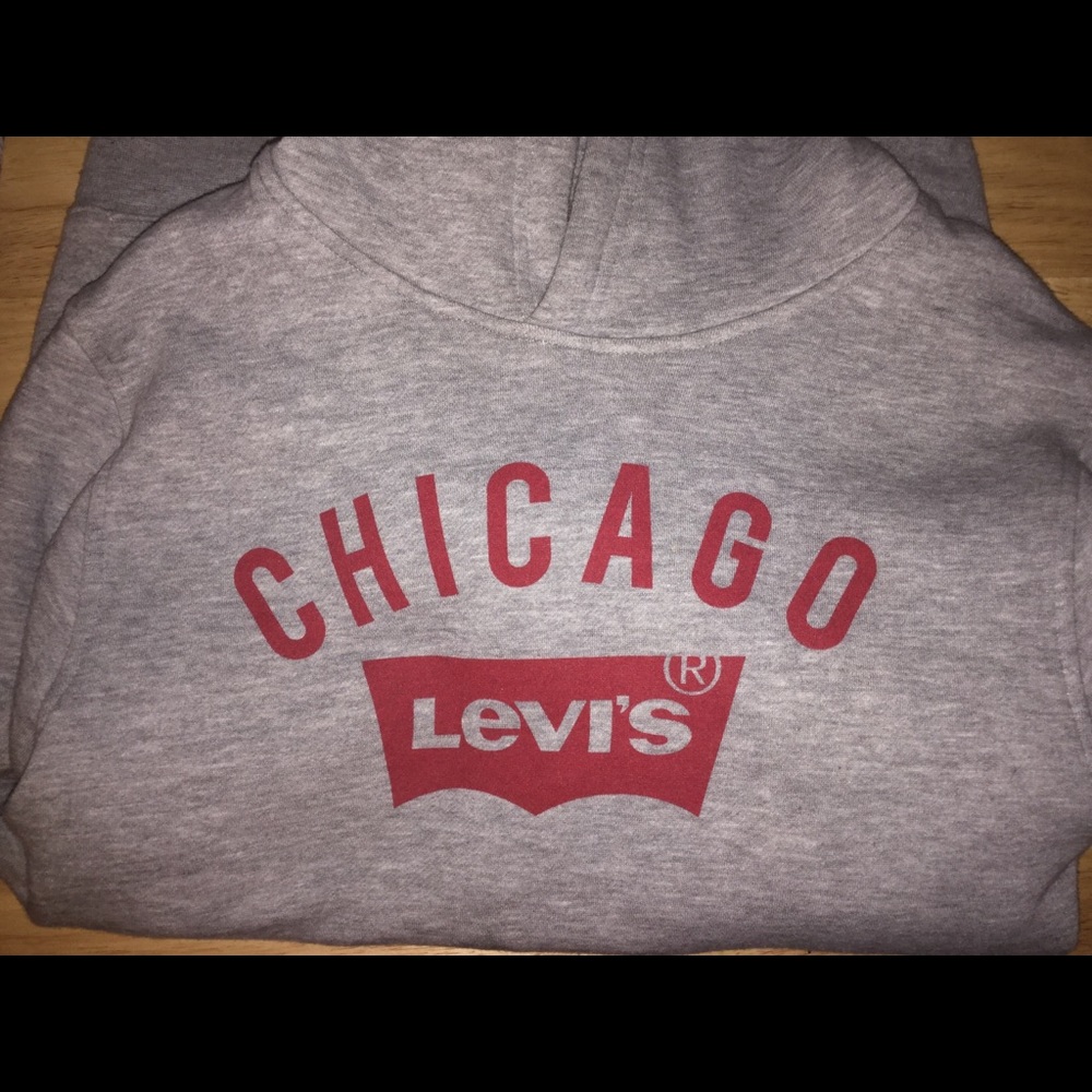 Chicago Levi’s Hoodie Gray